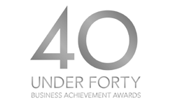 40 under forty business achievement award